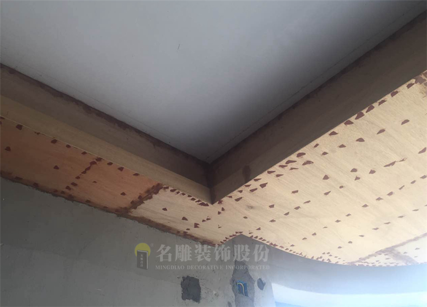 广州柳州装修助手装饰木工施工现场
