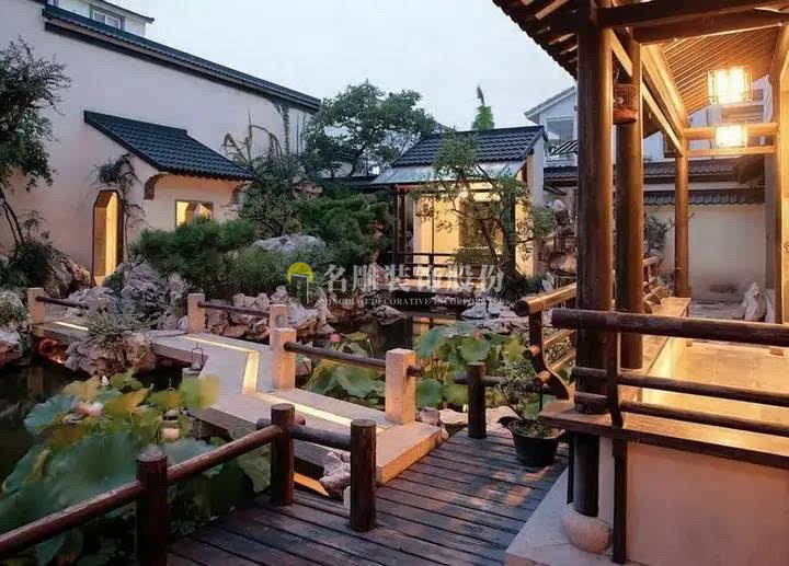 别墅庭院效果图