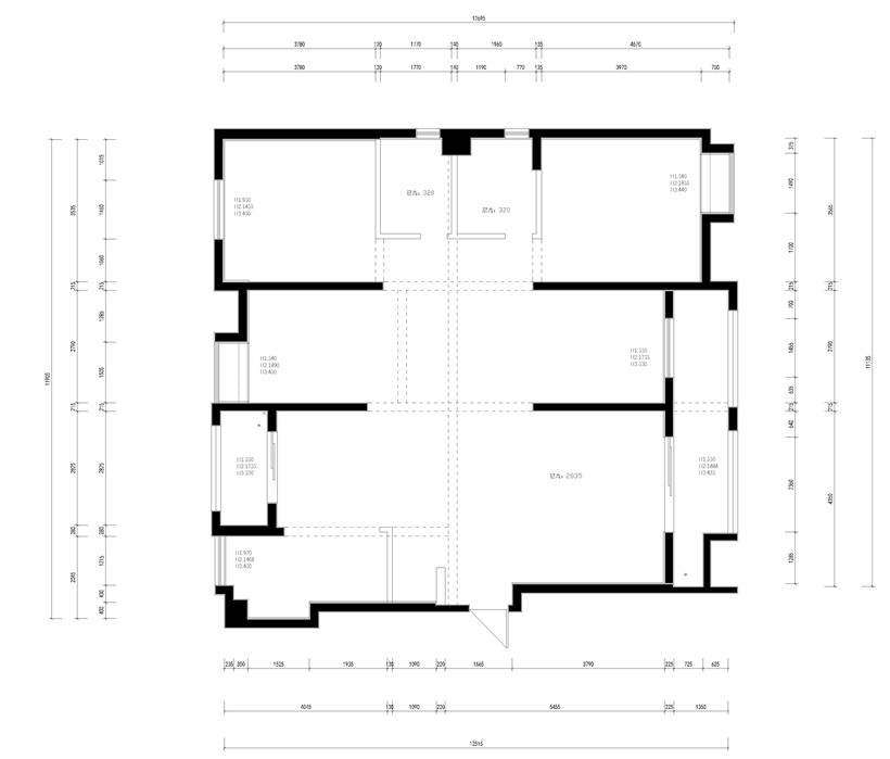 融科天域152平日式风格装修效果图完工案例(图3)