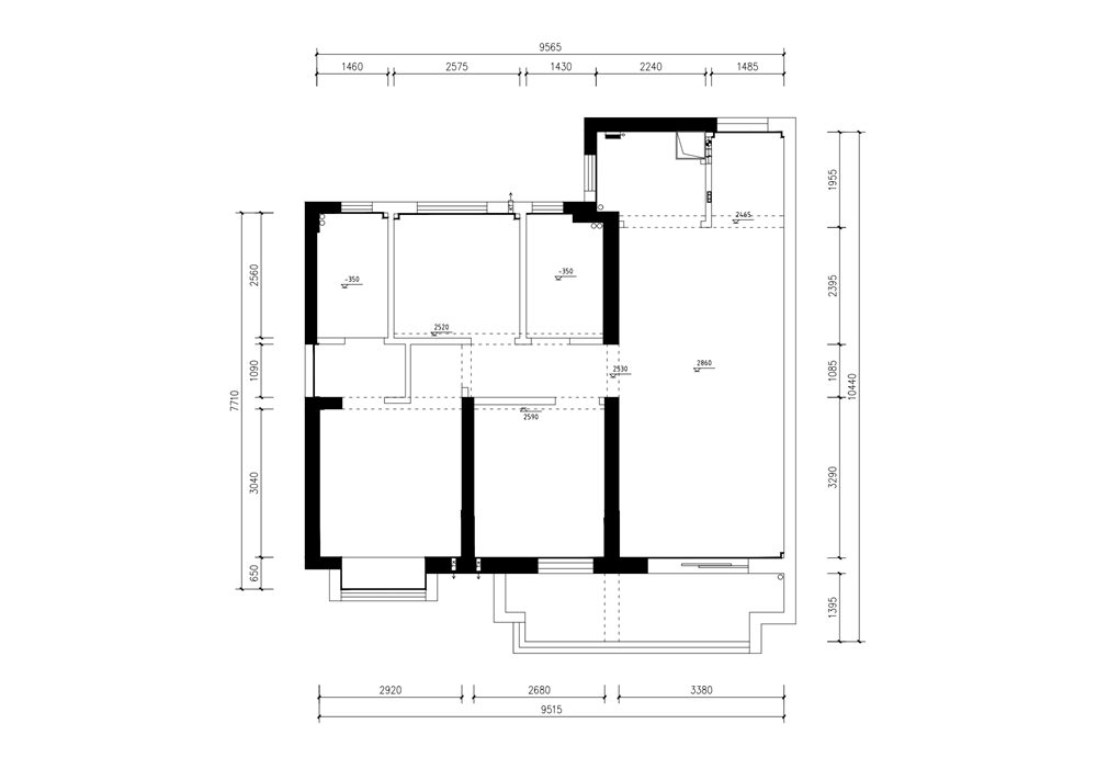 首地云梦台三室两厅台式风格装修案例之台式风格之美(图6)