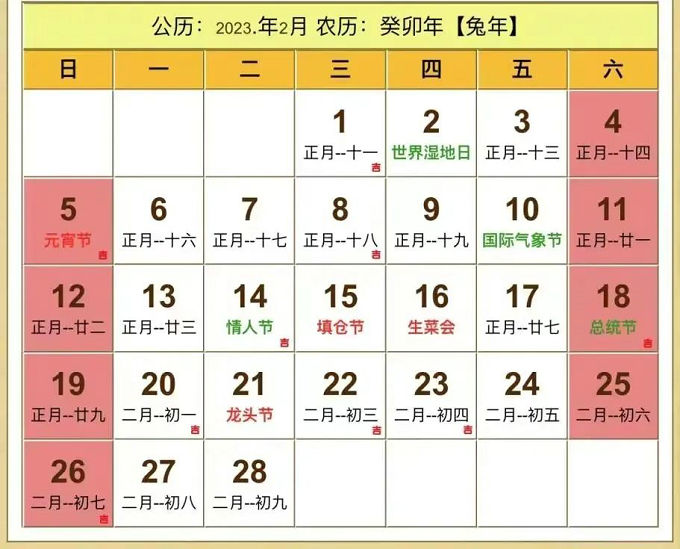 2023年装修开工吉日